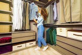 When organizing the folded clothing you'll store on shelves, place heavier items at the bottom of the pile, and lighter ones at the top. Best Way To Organize A Woman S Closet Closettec