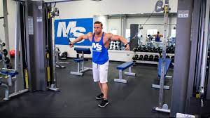 Low to high cable fly in this video i'm going to show you a great chest fly variation to help build up your upper chest, the low to. Standing High To Low Cable Fly Video Exercise Guide Tips
