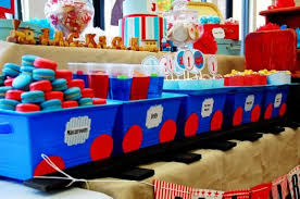 Train Boy Themed Birthday Party Planning Ideas Decorations Trains Birthday Party Train Party Decorations Birthday Party Planning