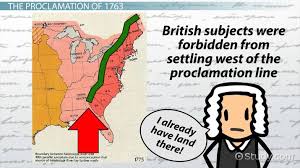What Is The Proclamation Of 1763 Lesson For Kids Video Lesson Transcript Study Com