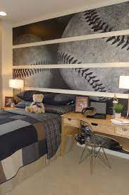 Once you have an idea in mind, match the theme to personalized kids room decor, including customizable fleece blankets and art prints that will work perfectly in your boy's bedroom. Baseball Bedroom Ideas Hirshfield S