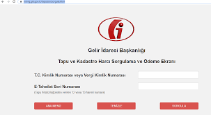 Tapu ve kadastro genel müdürlüğühaberleşme. Tapu Harci Nereye Ve Nasil Odenir Vergi Dosyasi