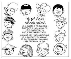 Ver más ideas sobre idioma ingles, vocabulario en ingles, clase de inglés. Coplas Para El Dia Del Idioma Brainly Lat