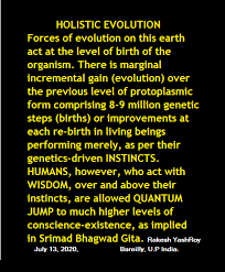 Holistic Evolution By Dr Rakesh Yashroy In 2020 Life Philosophy Evolution Holistic