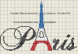 Pixel Art Tour Eiffel Point De Croix Croix Tour Eiffel