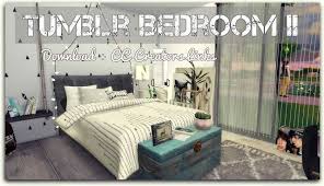 Sims 4 Tumblr Bedroom Ii Download Cc Creators Links Tumblr Bedroom Sims 4 Bedroom Room