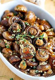 Gebratene Champignons In Einer Sauce Aus Brauner Butter Knoblauch Und Thymian Rezepte In 2020 Thanksgiving Recipes Side Dishes Stuffed Mushrooms Easy Mushroom Recipes