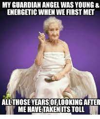 20 Angel Memes That Will Make Your Laugh Hysterically Sayingimages Com Senior Humor Humor Laugh