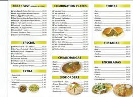 Most of those calories come from fat (45%) and carbohydrates (41%). Menu Of Los Alazanes Mexican Food In Apple Valley Ca 92308