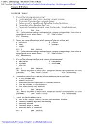 What following statements about nonfiction is true? Cultural Anthropology 1st Edition Guest Test Bank By Calderon Issuu