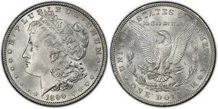 1890 1 Regular Strike Morgan Dollar Pcgs Coinfacts