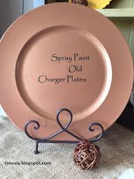 Take Six Takin Charge Charger Plate Crafts Charger Plates Diy Charger Plates