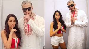 Nora fatehi is a dancer, singer, model, and actress who was born in canada. Nora Fatehi Shares The Frame With Dj Snake At A Holi Event