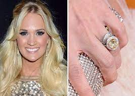 Yassss Carrie Carrie Underwood Engagement Ring Carrie Underwood Wedding Ring Celebrity Engagement Rings