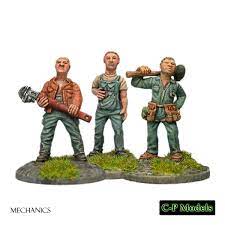 Sulphur 32mm post apoc range; Necromunda Hive Civilians Wanted Yaktribe Games
