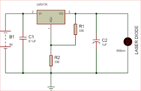 Circuit Diagram Of Laser Diode Driver Circuit Circuit Diagram Diode Laser