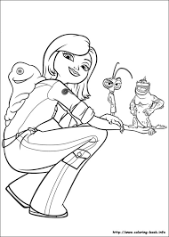 Pictures of monsters susan, bob, dr cockroach, the missing link and the alien gallaxhar for coloring. Monsters Vs Aliens Coloring Picture