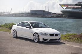 Bmw M4 With Vorsteiner Wheels By Wheels Boutique Bmw M4 Bmw Alpine White