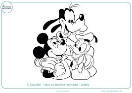 Dibujos De Mickey Mouse Para Colorear Imprimir Mickey mouse es un personaje animado ficticio de la conocida compañía disney, que tiene características similares a un ratón.