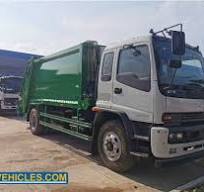 ISUZU FTR 12CBM Japanese brand garbage compactor truck ...