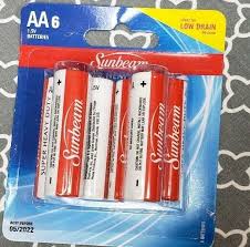 Details About 2 Packs New Sunbeam Super Heavy Duty Aa Batteries 6 Ct Packs Heavy Duty Batteries Sunbeam