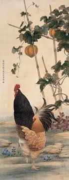 Pin By Meral Cetin On 2017 Rooster East Style Asian Art Rooster Art Japanese Art