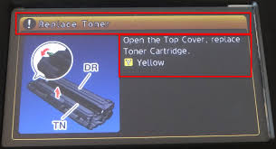 Ventilator releases heat from internal components to prevent overheating. Replace Toner Continues To Appear On The Display After The Toner Cartridge Has Been Replaced