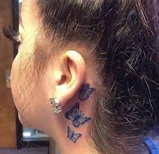 Pinterest Demileannnnnn Behind Ear Tattoo Pretty Hand Tattoos Behind Ear Tattoos