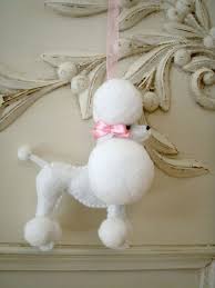 Reserved For Tammy Fifi The French Poodle Via Etsy Felt Crafts Felt Ornaments Felting Tutorials