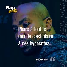 Punchlines Et Citations De Rohff Citation Rap Rap Rap Francais