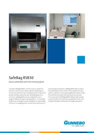 SafeBag RSB30 - Gunnebo - PDF Catalogs | Technical ...