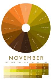 Pin By Trish Richey On Colors November Colors Month Colors Color Themes