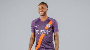 Shop new manchester city kits in home, away and third manchester city shirt styles online at shop.mancity.com. Man City Third Kit 2018 19 Raheem Sterling Man City Core
