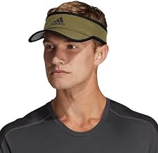 adidas Men's Superlite 2 Performance Visor, Focus Olive Green/Black/Black  Reflective, One Size : Amazon.it: Moda