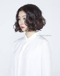 mood perm 차홍아르더 청담점 은세영 팀장 chahongardor short hair styles asian short hair short permed hair
