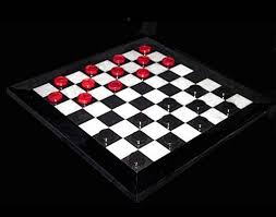 Black And White Checker Large Black And Red Marble Checkers Game Set 16 Inch Black And White Checker Board More Info Could Be Found At Th Black And Red Marble Chess Set Checkerboard