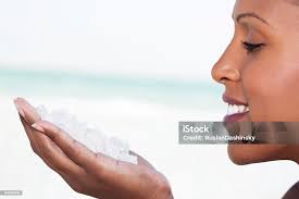 Mineral Salt Of Dead Sea Stock Photo