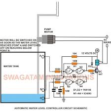 This Low Cost Water Level Controller Circuit When Built And Installed Will Very Efficiently Contro Electronic Circuit Design Electrical Projects Circuit Design