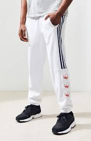 Adidas White Ft Sweatpants Sweatpants Adidas Men White Adidas