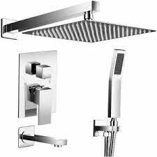 Maybe you would like to learn more about one of these? Barclay Products 3 Handle Rim Mounted Claw Foot Tub Faucet With Riser Hand Shower And Shower Head In Polished Brass 4064 Mc Pb The Home Depot In 2021 Shower Systems Shower Faucet Sets Tub