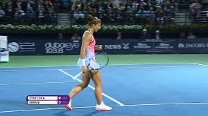 Alizé cornet vs sara errani. 2016 Dubai Duty Free Tennis Championships Final Hot Shot Sara Errani Youtube