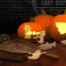 Free Fly Fishing Halloween Jack O Lantern Stencils Halloween Jack O Lanterns Free Halloween Jack O Lantern