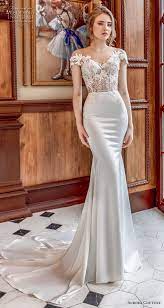 Aurora Couture 2019 Wedding Dresses Russian Glory Bridal Collection Wedding Inspirasi Wedding Dress Cap Sleeves Wedding Corset Short Wedding Dress