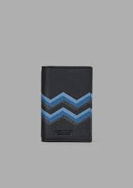 The chevron and texaco business card and business access card are issued and operated by wex inc. Business Card Holder In Leather With Colored Chevron Print Man Giorgio Armani