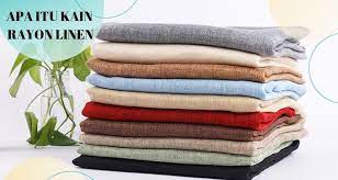 Apa Itu Kain Rayon Linen Kain Linen Linen Produk