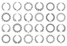 Pin By Elena On Kafe In 2020 Laurel Wreath Leaf Wreath Wreath Clip Art