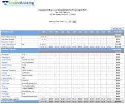 Vacation Rental Spreadsheet Spreadsheet Template Budget Spreadsheet Excel Templates Business