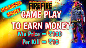 Free fire is a mobile game where players enter a battlefield where there is only one. Play Freefire Game And Earn Money Game Play And Earn Money New Trick Youtube