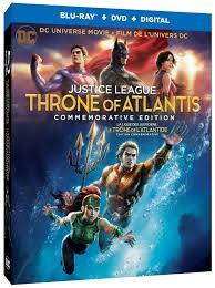 My thoughts:the long awaited second issue finally arrives. Justice League Throne Of Atlantis Movie Large Poster