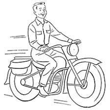 The 10 best motorcycle coloring pages for kids: Motorcycle Coloring Pages Free Printable For Kids